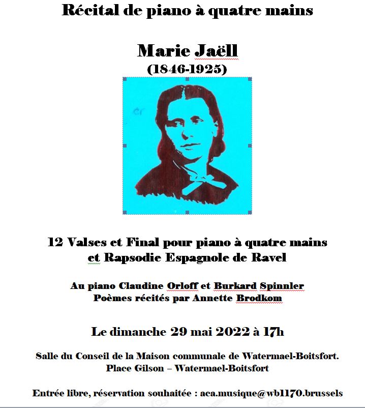 Récital de piano Marie Jaëll