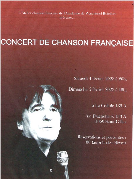 Concert de chanson française
