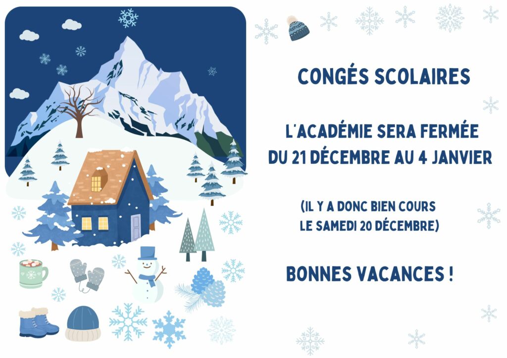 Congés scolaires
