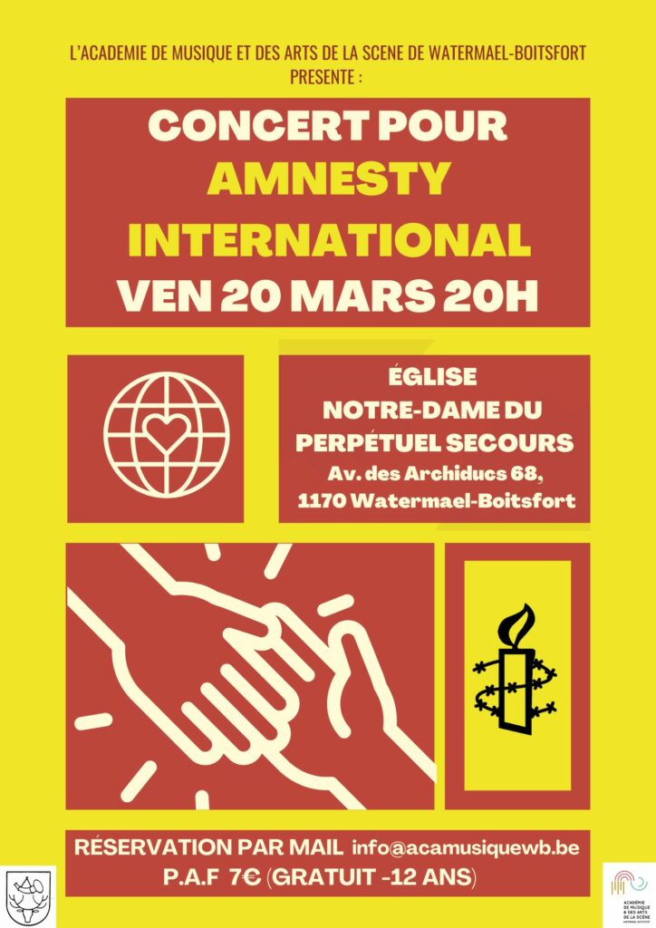 Concert pour Amnesty