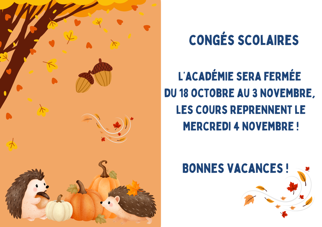 Congés scolaires